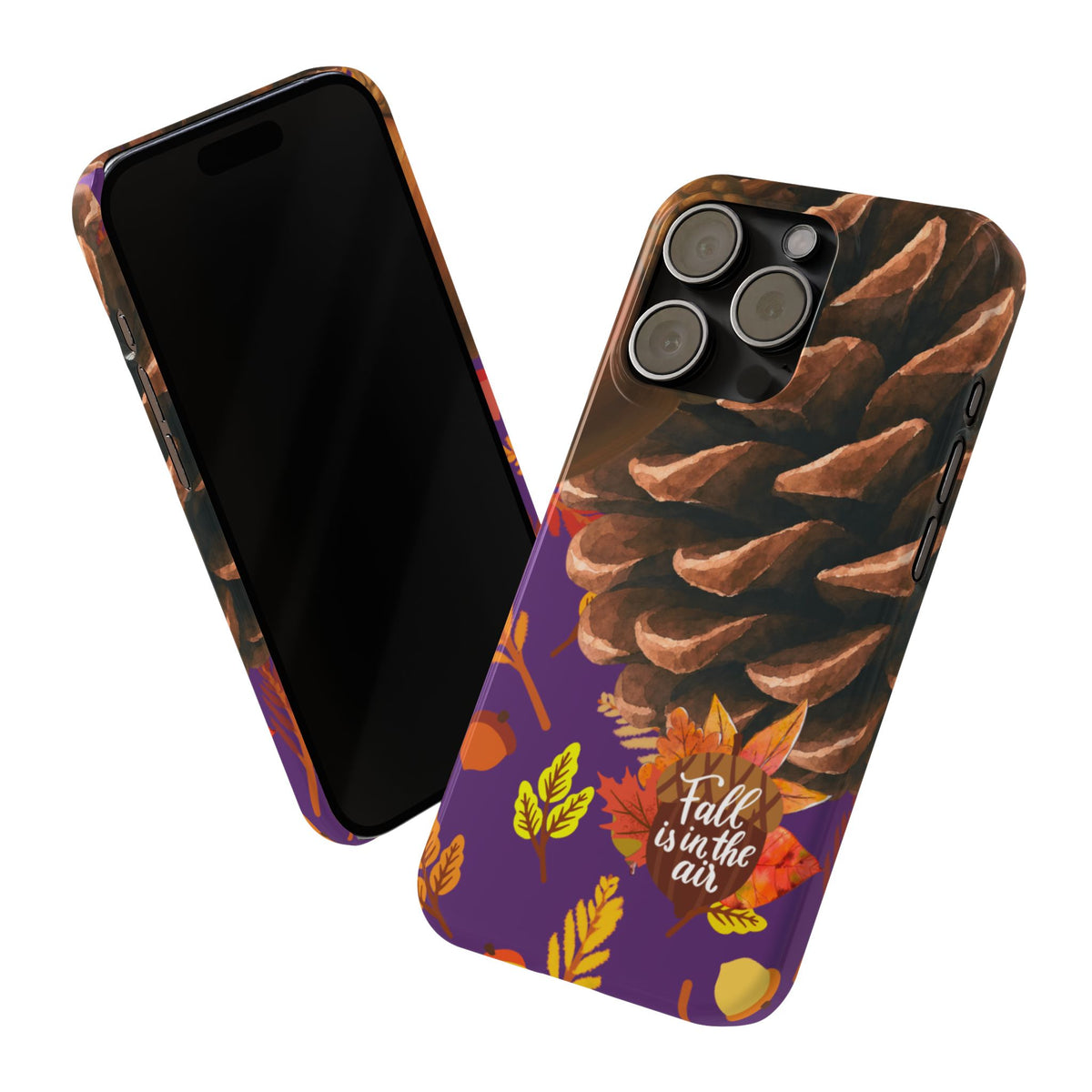 Slim Phone Case – Pine & Plenty – Compatible with iPhone 11–17 Series