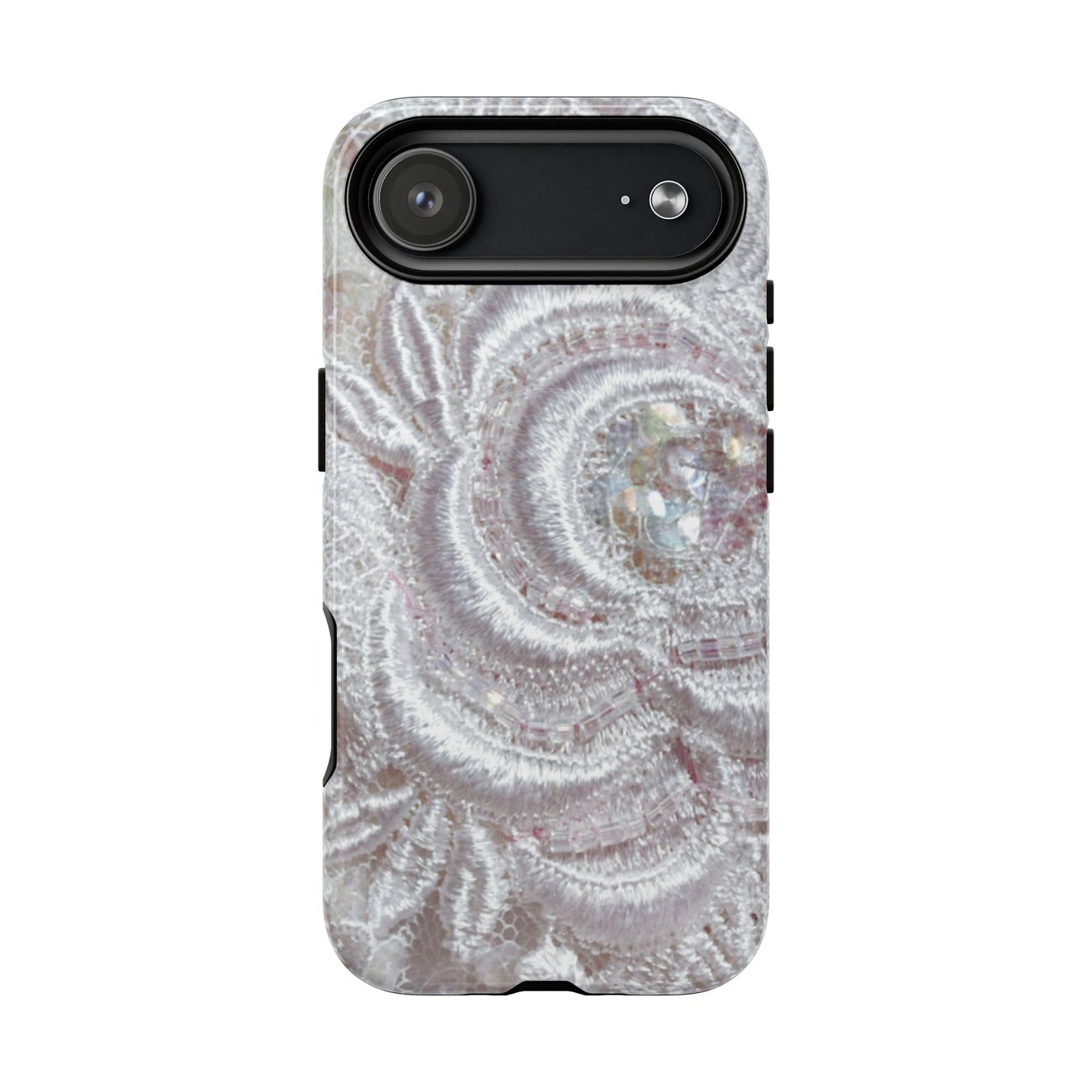 Protective Magnetic Phone Case – Lace Veil