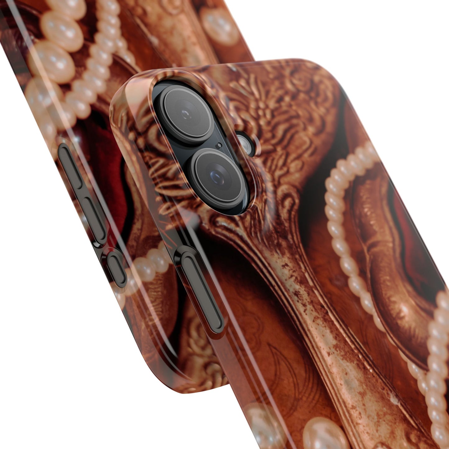 Slim Phone Case – Bronze Vanity