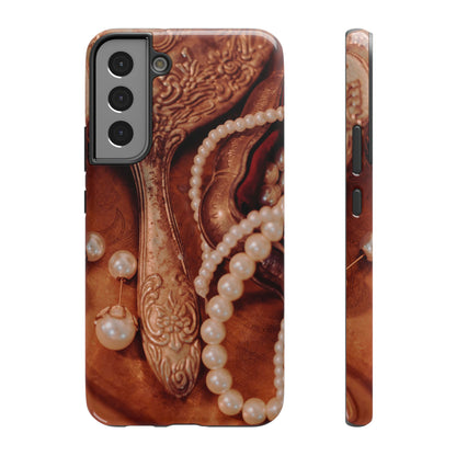 Impact-Resistant Phone Case – Bronze Vanity
