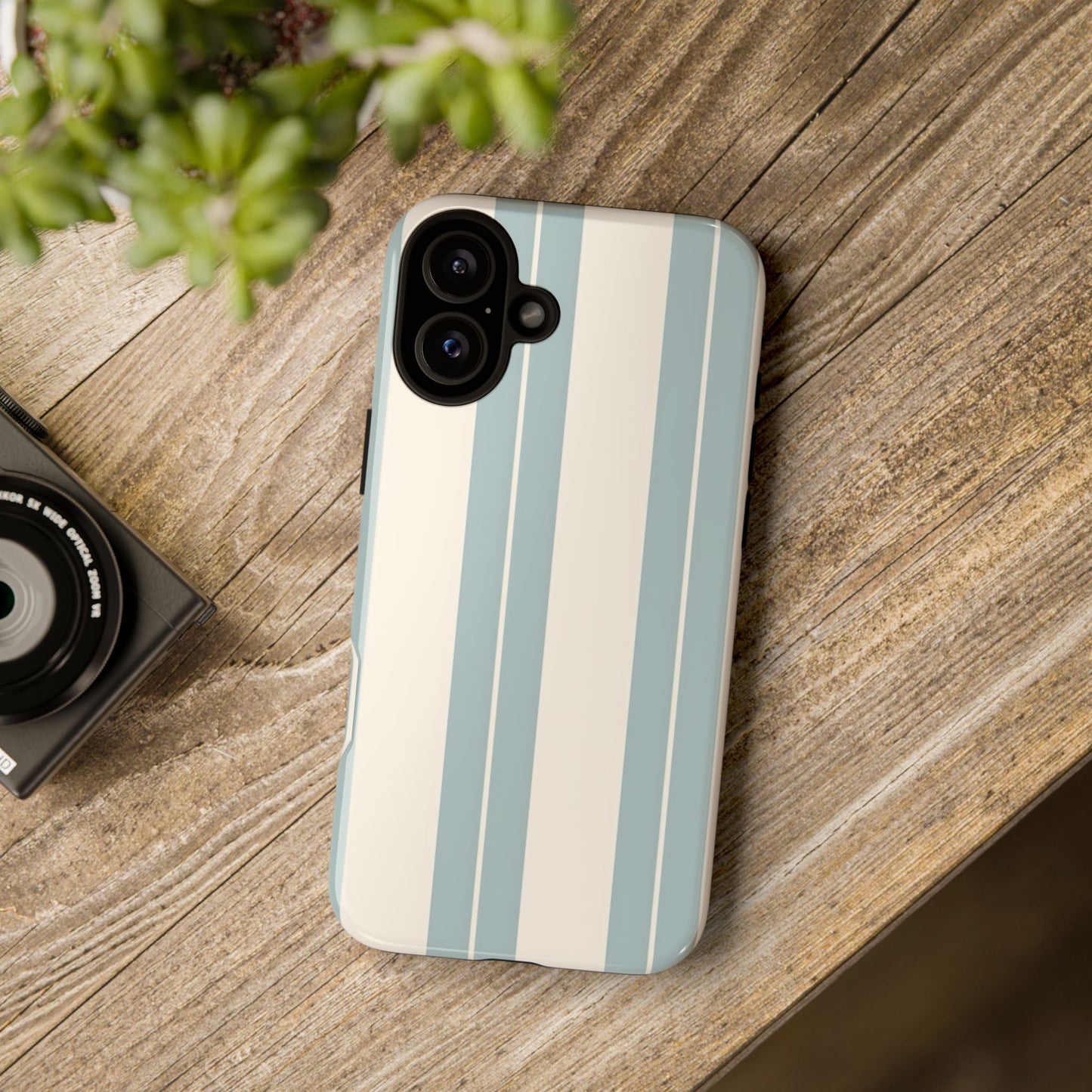 Protective Phone Case – Coastal Stripe