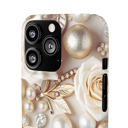 Snap Phone Case – Ivory Opulence