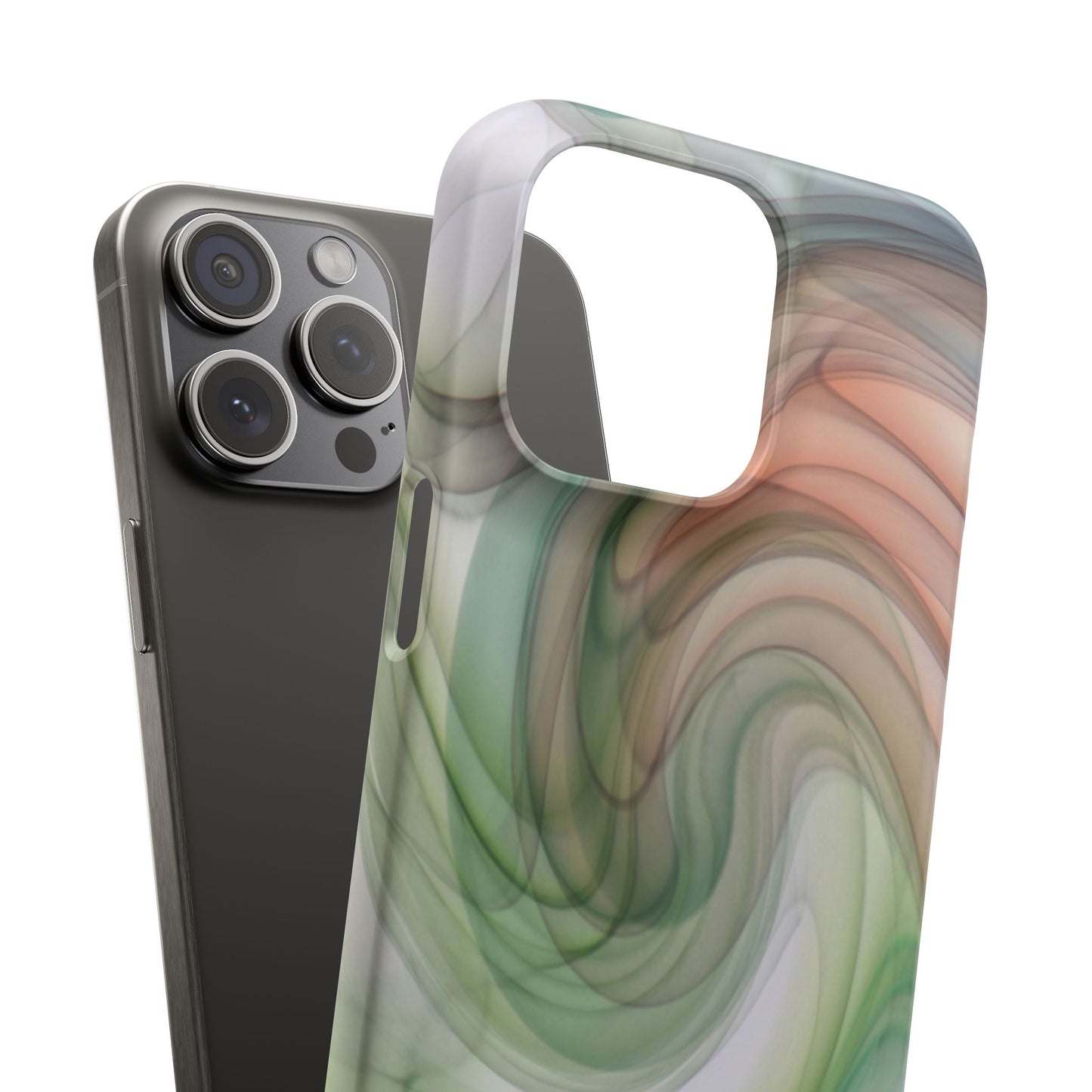Snap Phone Case – Marble Flow