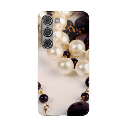Snap Phone Case – Noir Pearl