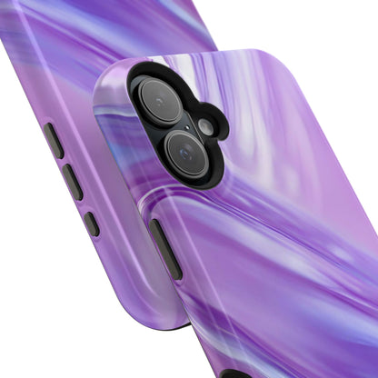 Impact-Resistant Phone Case – Lavender Wave