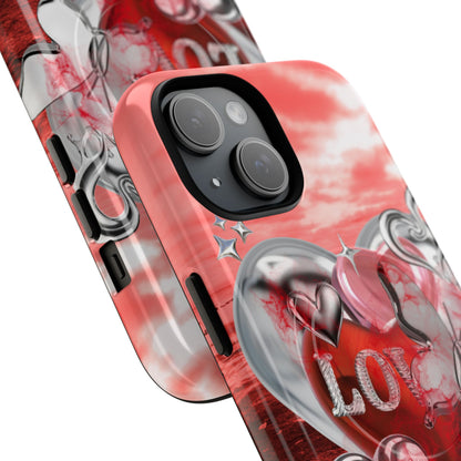 Protective Magnetic Phone Case – Chrome Love