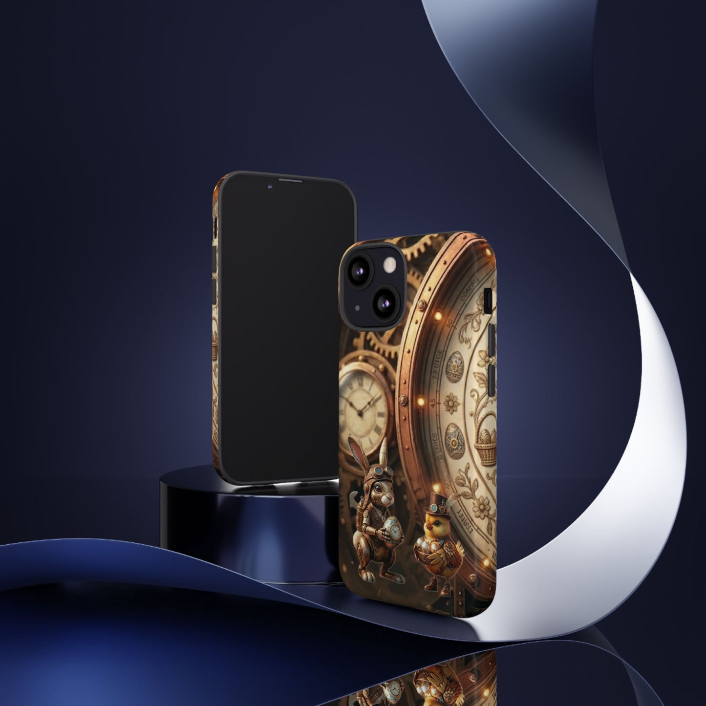 Protective Phone Case – Clockwork Cottontail