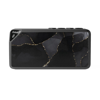 Portable Bluetooth Speaker – Obsidian Vein