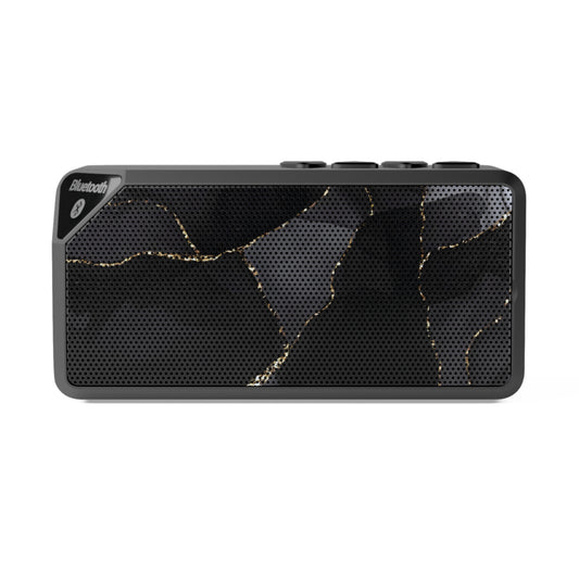 Portable Bluetooth Speaker – Obsidian Vein