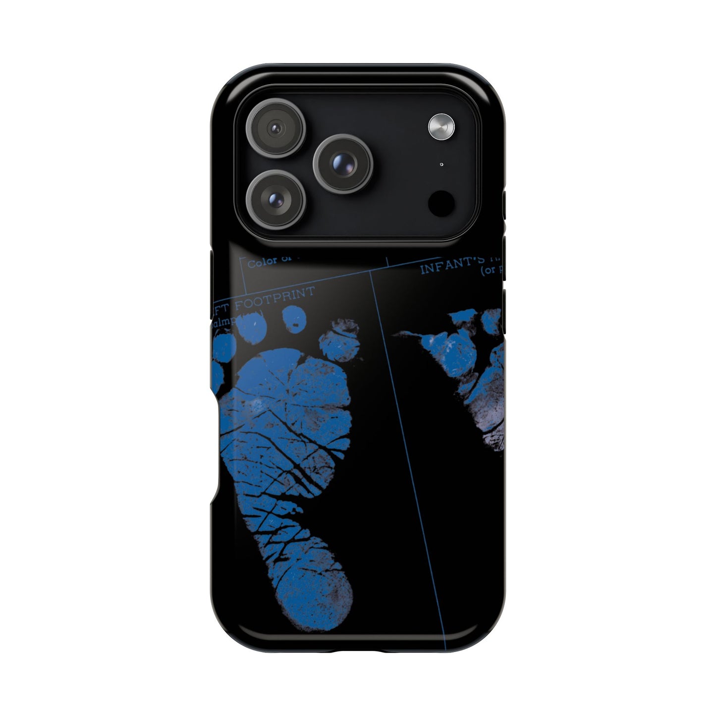Wireless-Charging Compatible Case – Mom’s Little Blue Footprints