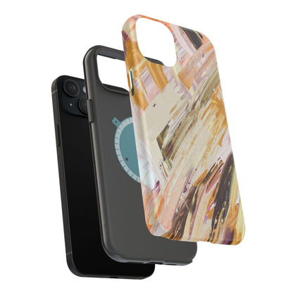 Wireless-Charging Compatible Case – Brush & Bronze
