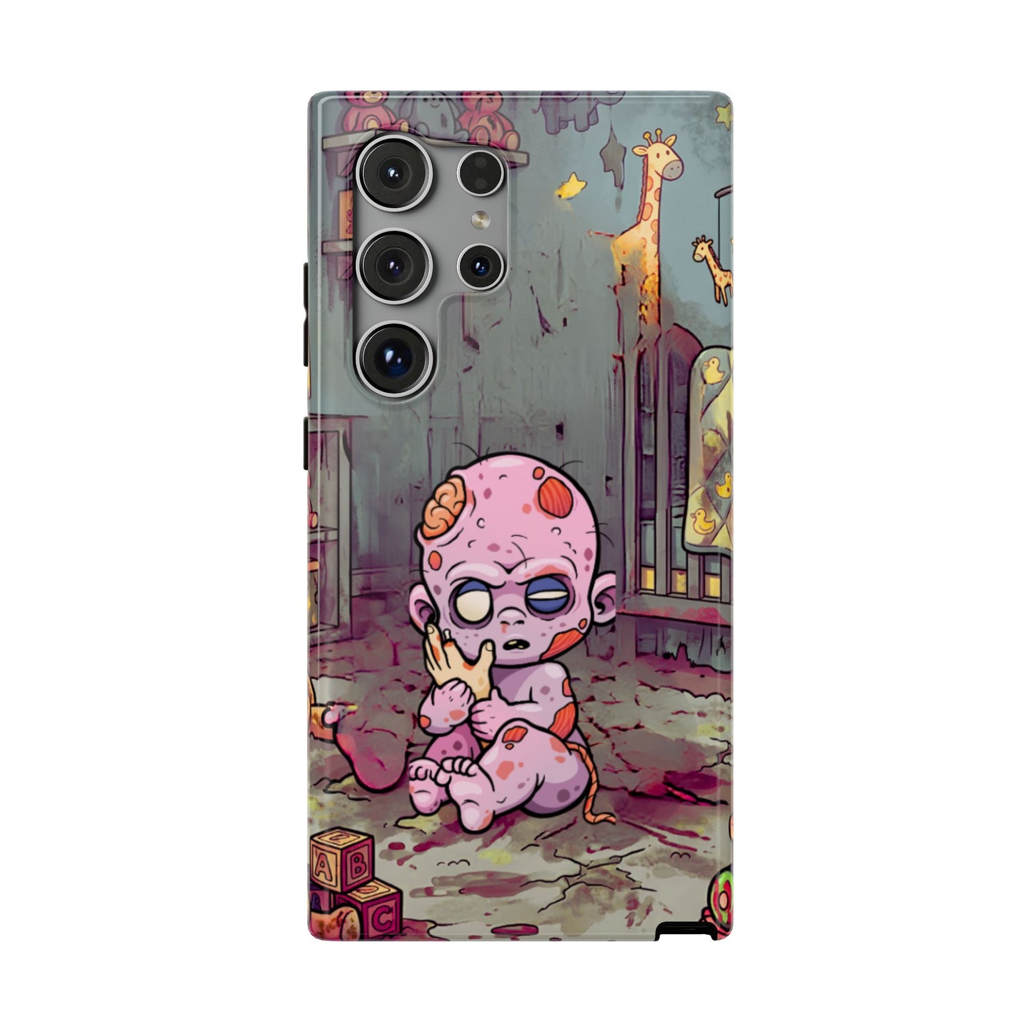 Zombie Baby Phone Case — Cute Creepy Impact-Resistant iPhone Case