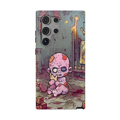 Zombie Baby Phone Case — Cute Creepy Impact-Resistant iPhone Case