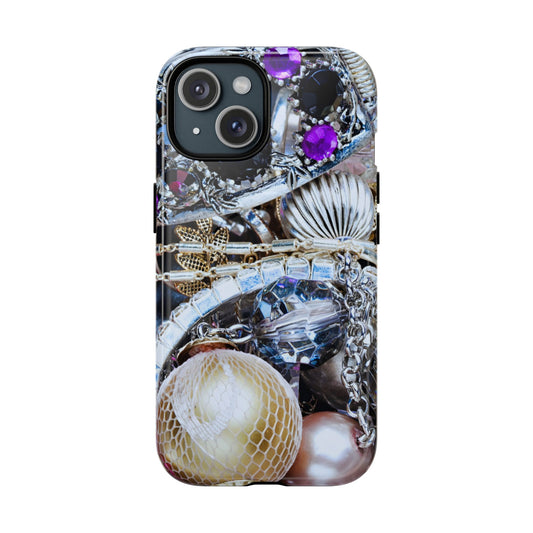 Protective Magnetic Phone Case – Chrome Jewel