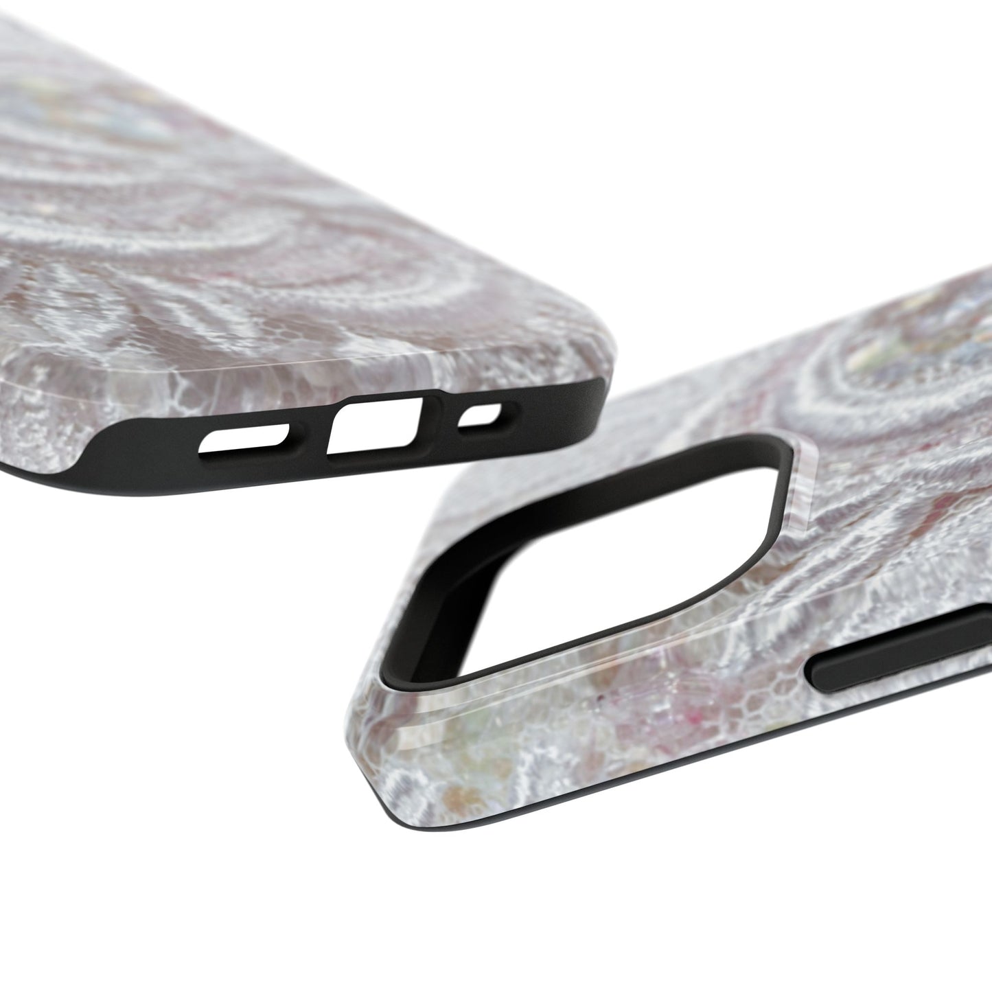 Impact-Resistant Phone Case – Lace Veil