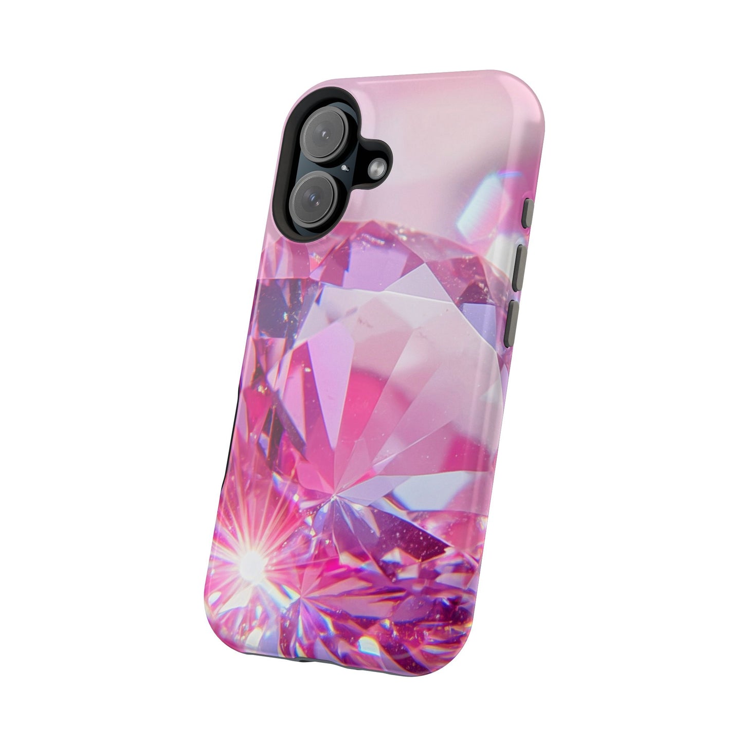Wireless-Charging Compatible Case – Pink Ice