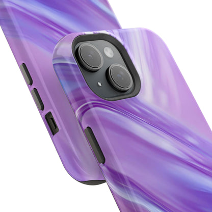Impact-Resistant Phone Case – Lavender Wave