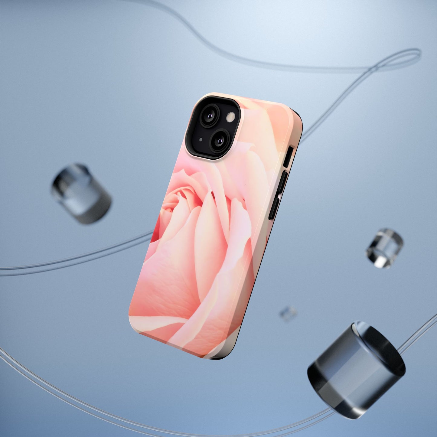 Wireless-Charging Compatible Case – A Mother’s Rose Embrace