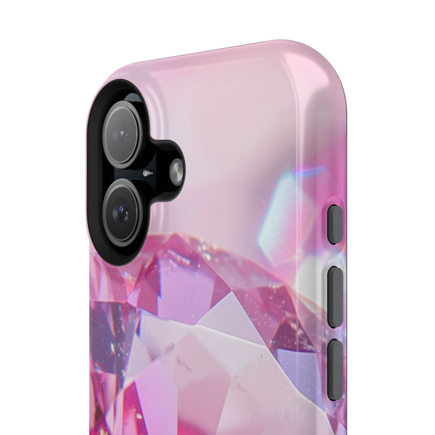 Impact-Resistant Phone Case – Pink Ice