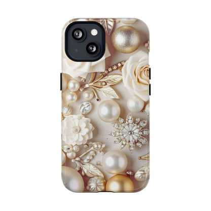 Protective Magnetic Phone Case – Ivory Opulence