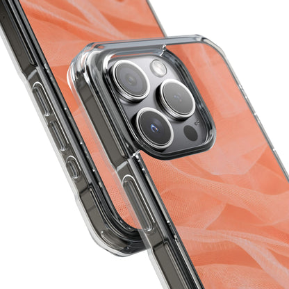 Clear Magnetic Phone Case – Coral Veil