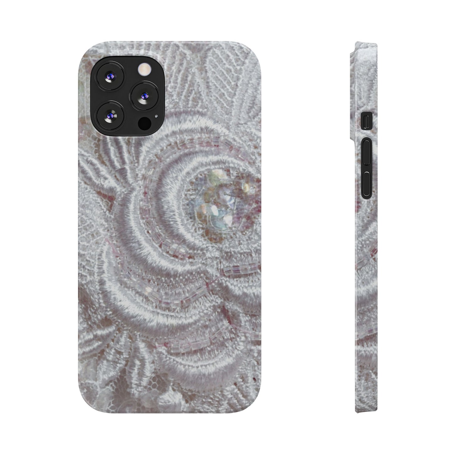 Slim Phone Case – Lace Veil