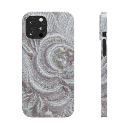 Slim Phone Case – Lace Veil