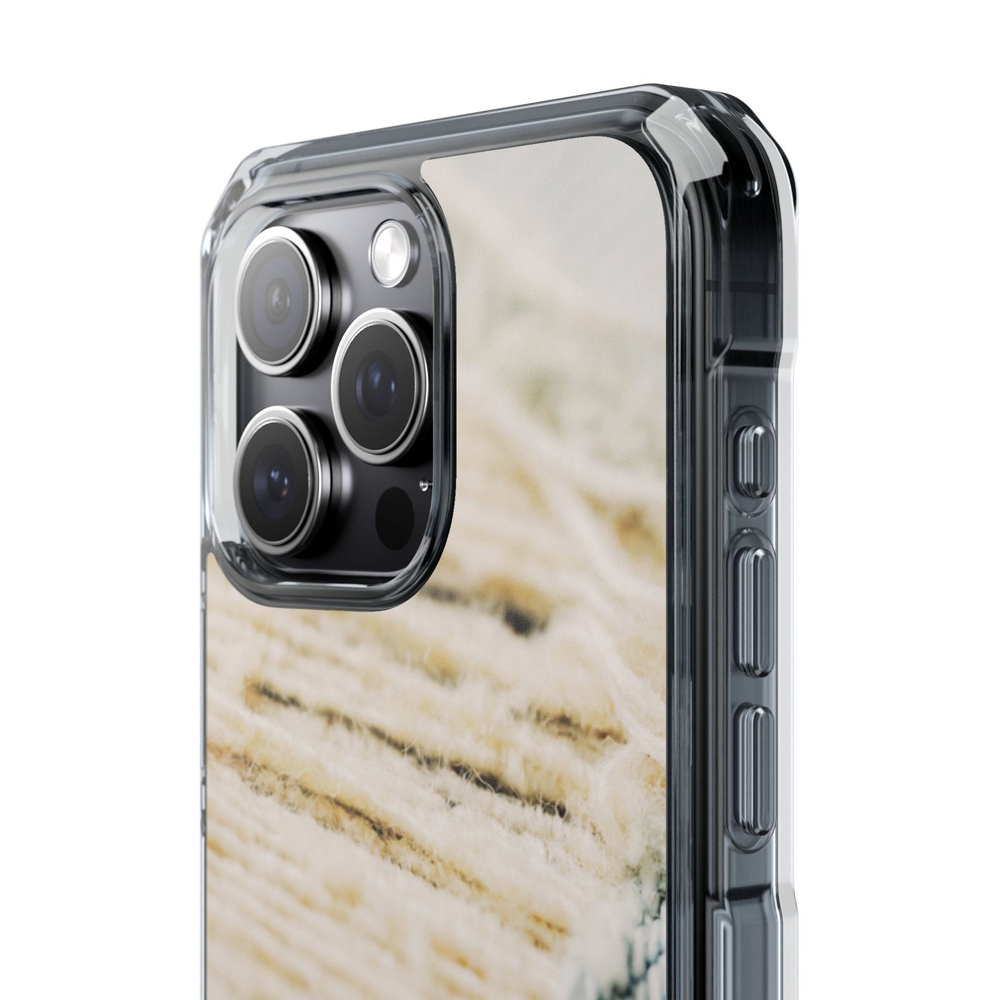 Clear Magnetic Phone Case – Woven Warmth