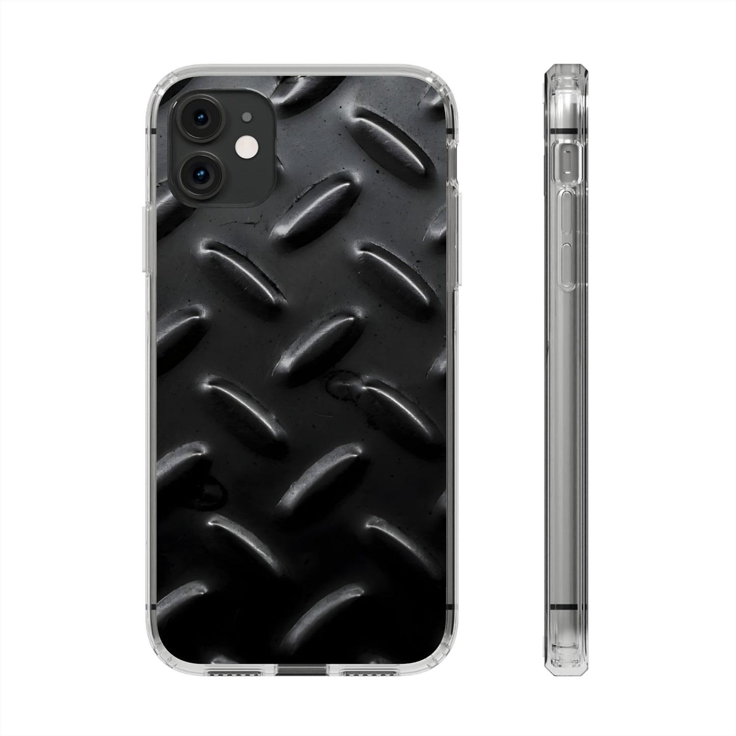 Clear Phone Case – Blackout Plate