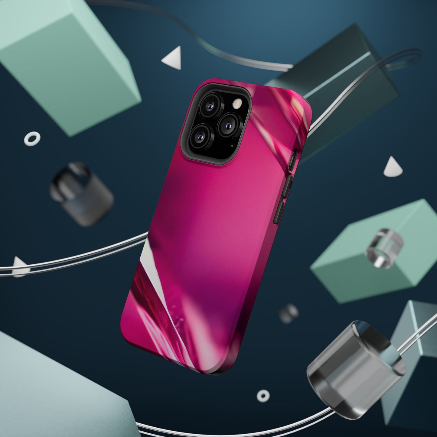 Wireless-Compatible Charging Case – Magenta Motion