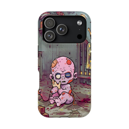 Zombie Baby Phone Case — Cute Creepy Impact-Resistant iPhone Case