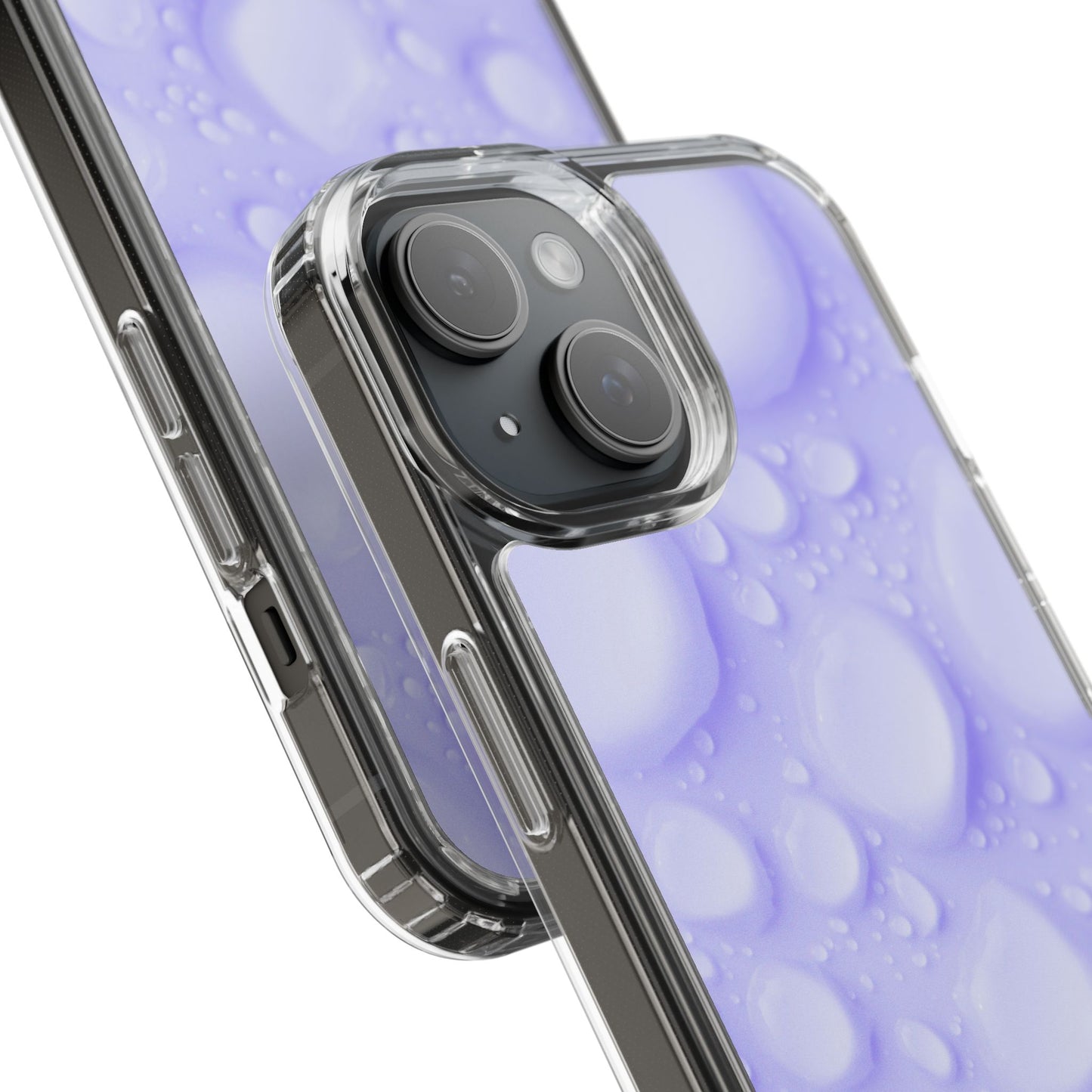 Clear Phone Case – Lilac Dew