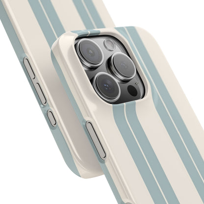 Slim Phone Case – Coastal Stripe