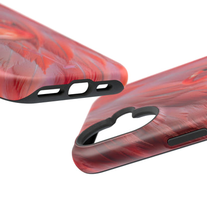 Wireless-Charging Compatible Case – Scarlet Plume