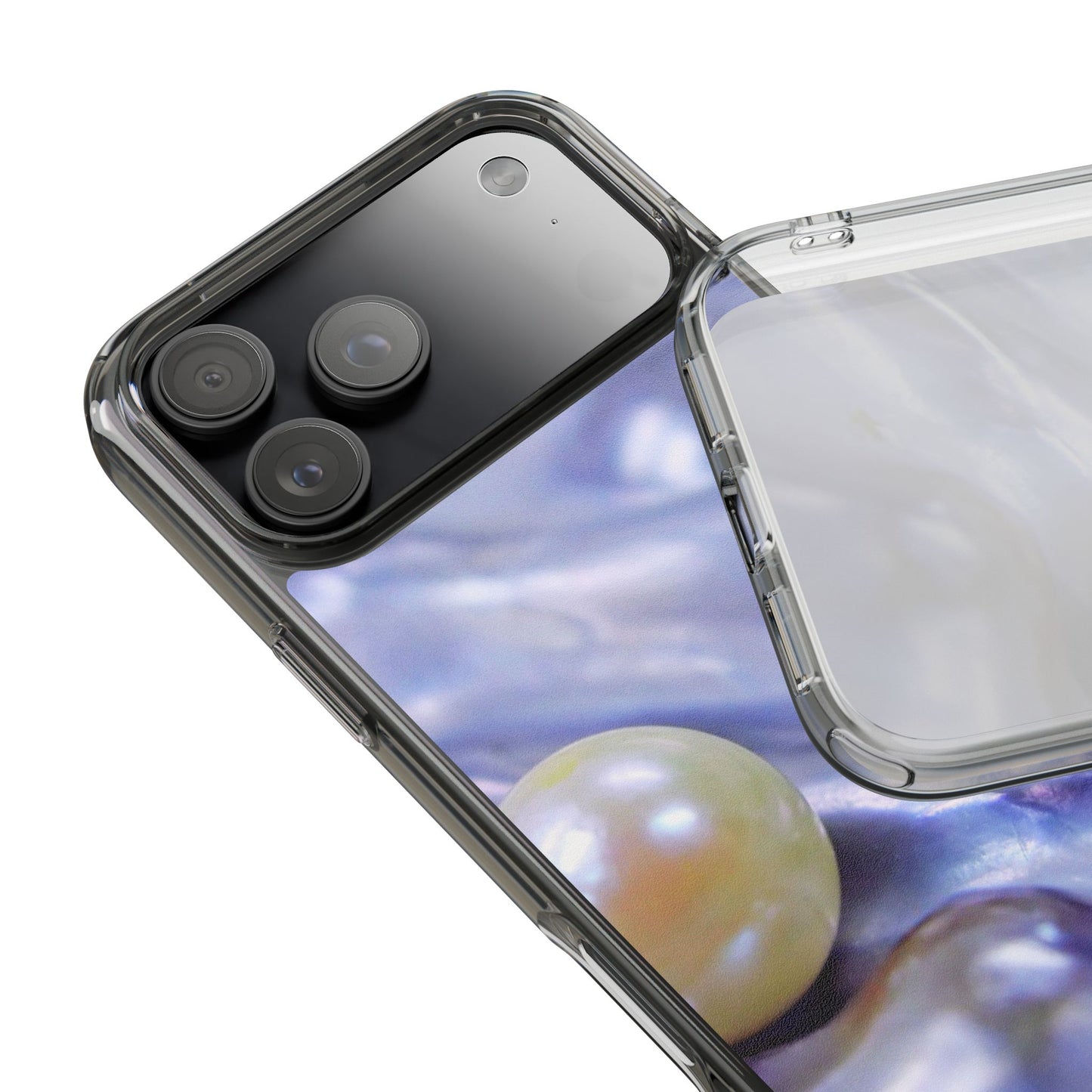 Clear Phone Case – Moon Tide