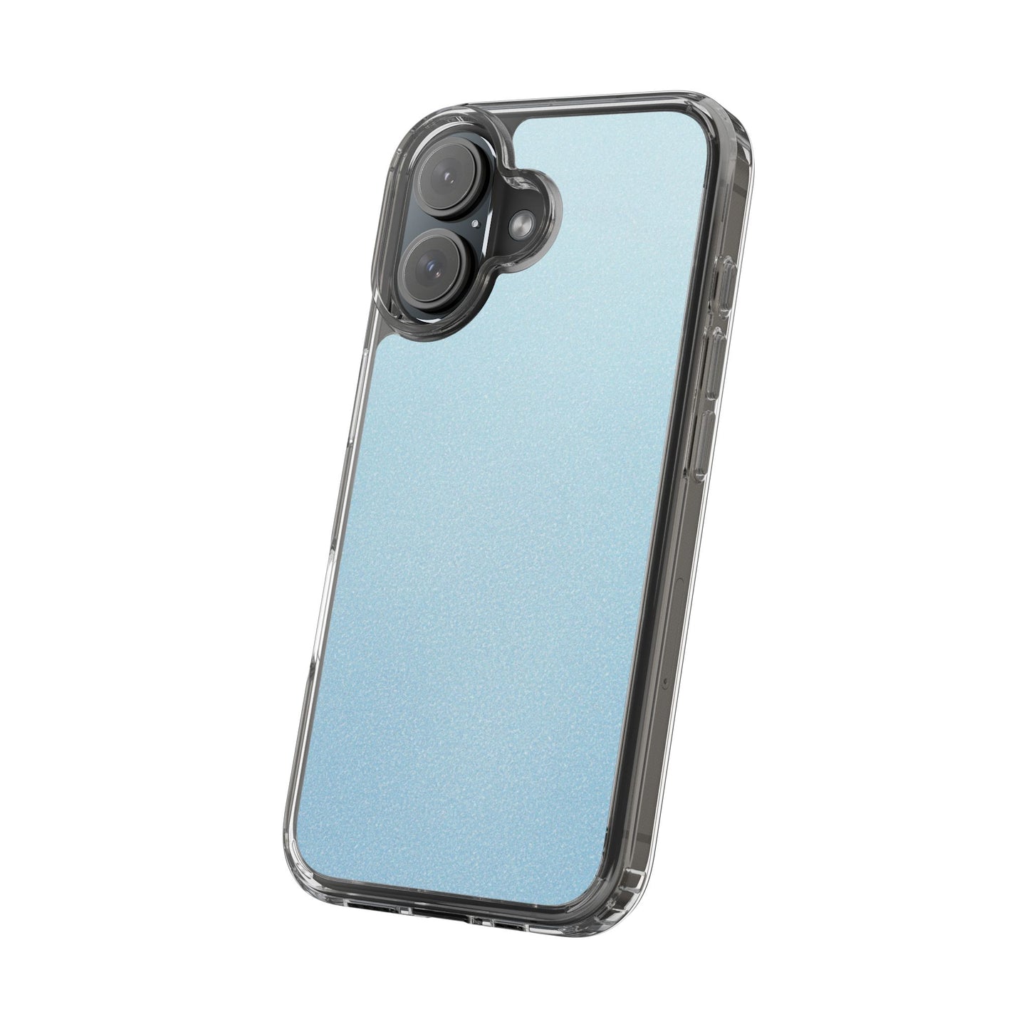 Clear Phone Case – Blue Whisper