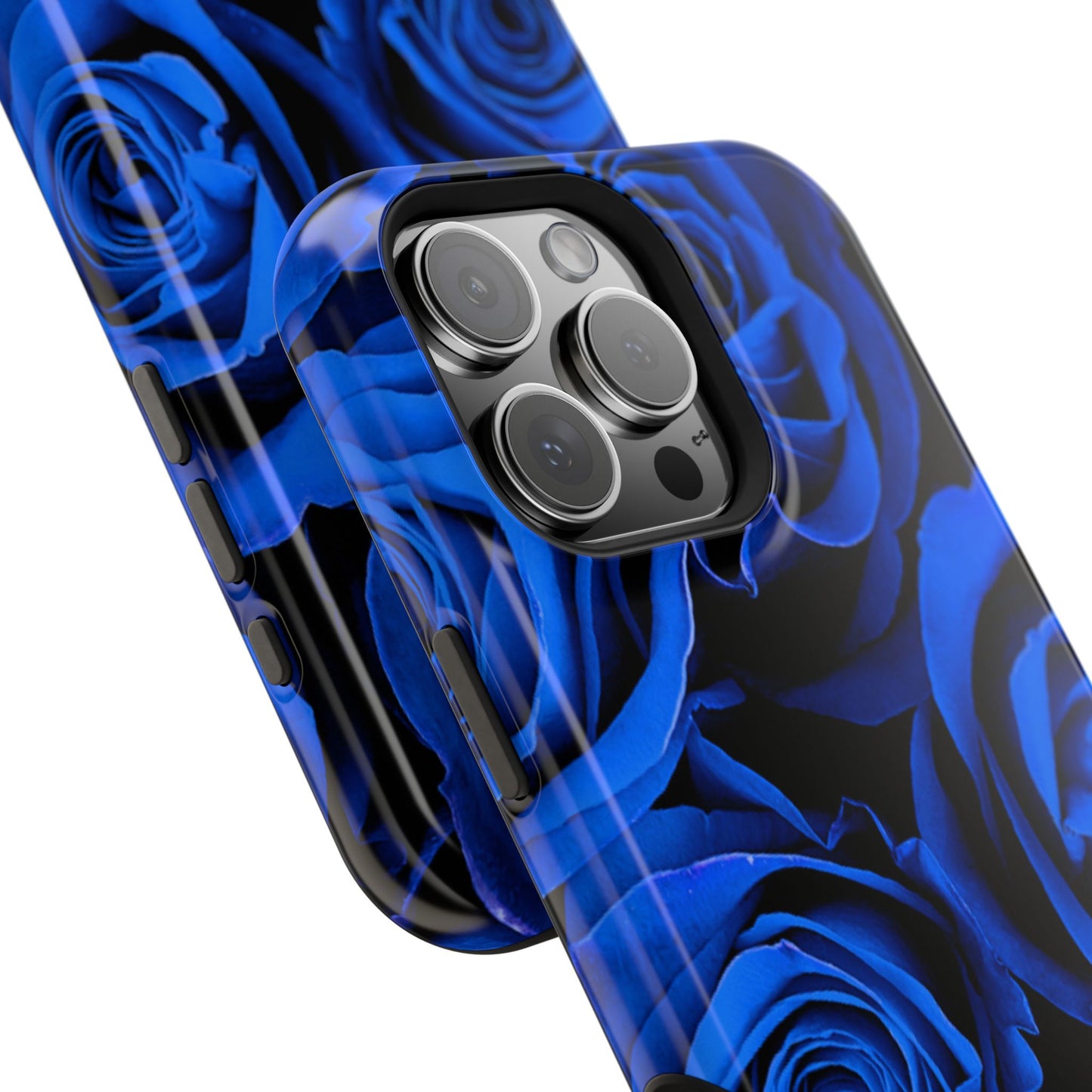 Impact-Resistant Phone Case – Midnight Bloom