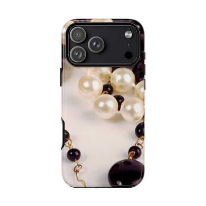 Protective Phone Case – Noir Pearl