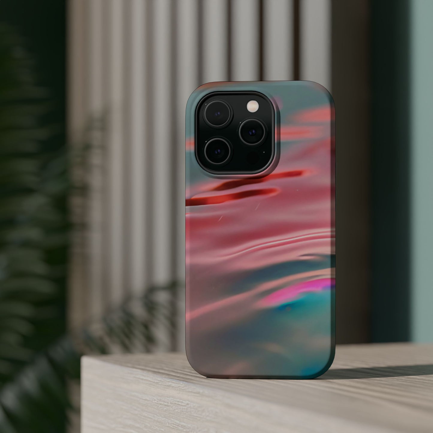 Wireless-Charging Compatible Case – Liquid Sunset