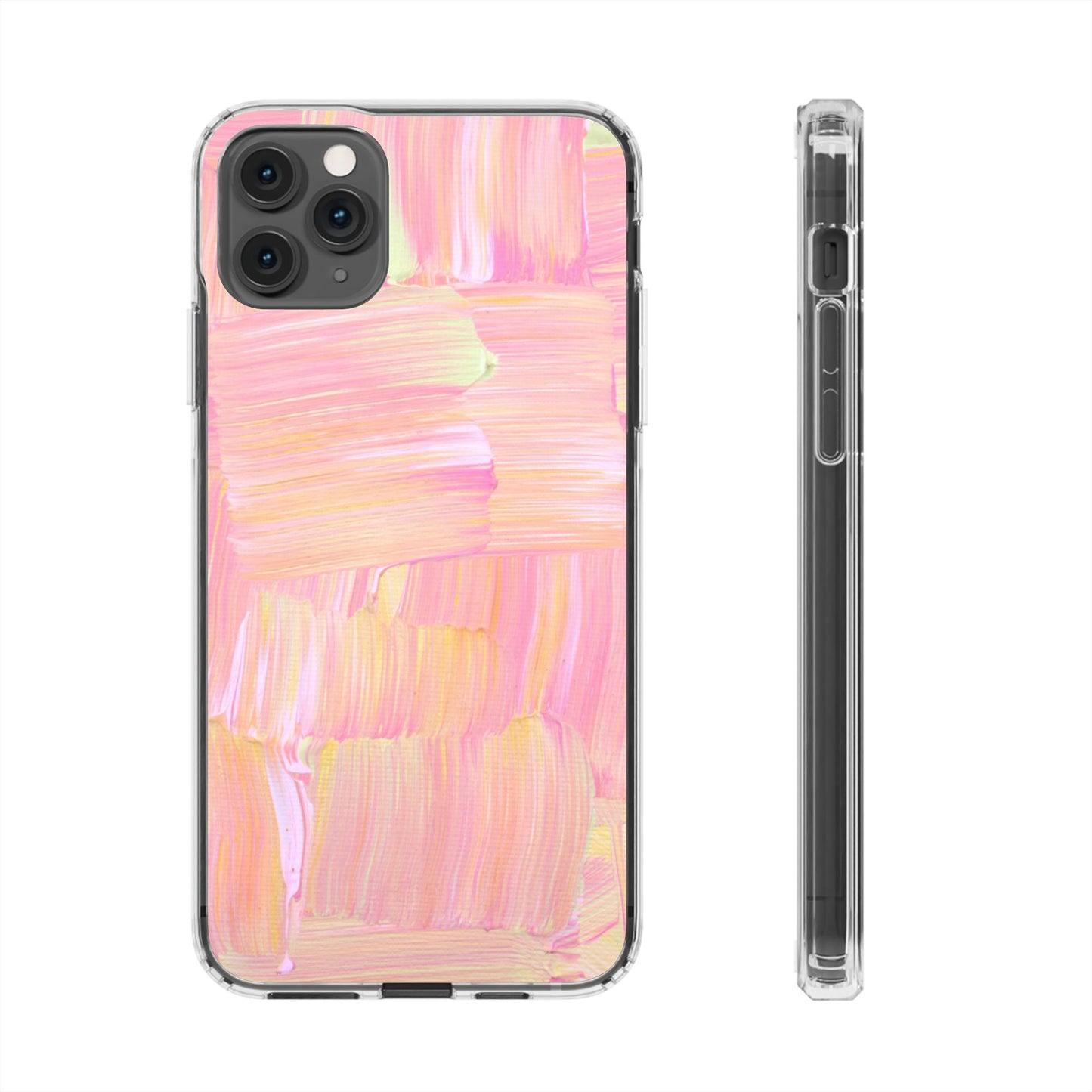 Clear Phone Case – Sorbet Stroke