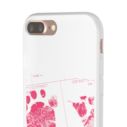 Flexi Case – Mom’s Little Pink Footprints