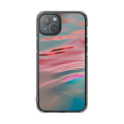Clear Magnetic Phone Case – Liquid Sunset