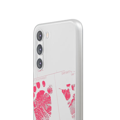 Flexi Case – Mom’s Little Pink Footprints