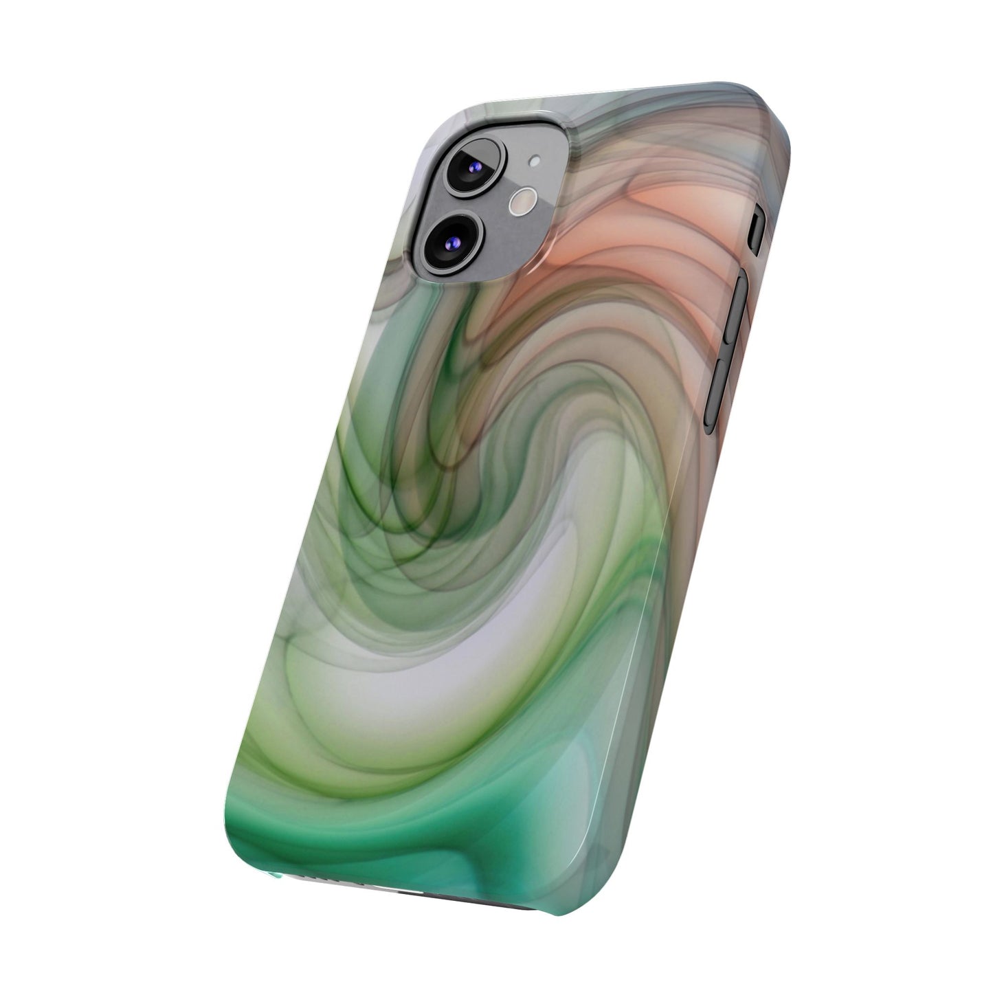 Slim Phone Case – Marble Flow