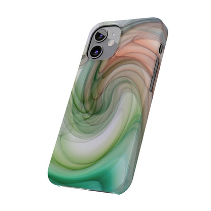 Slim Phone Case – Marble Flow