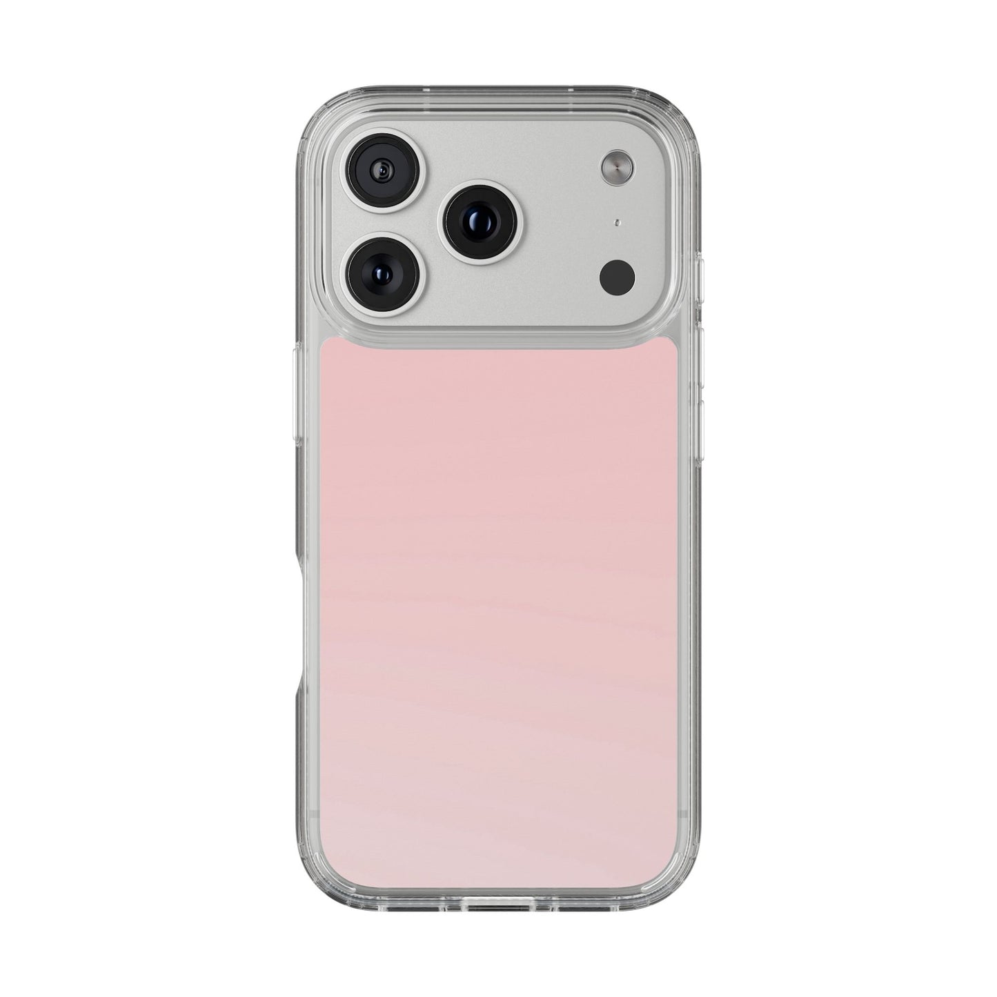 Clear Phone Case – Soft Blush