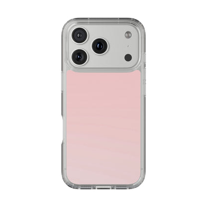 Clear Phone Case – Soft Blush
