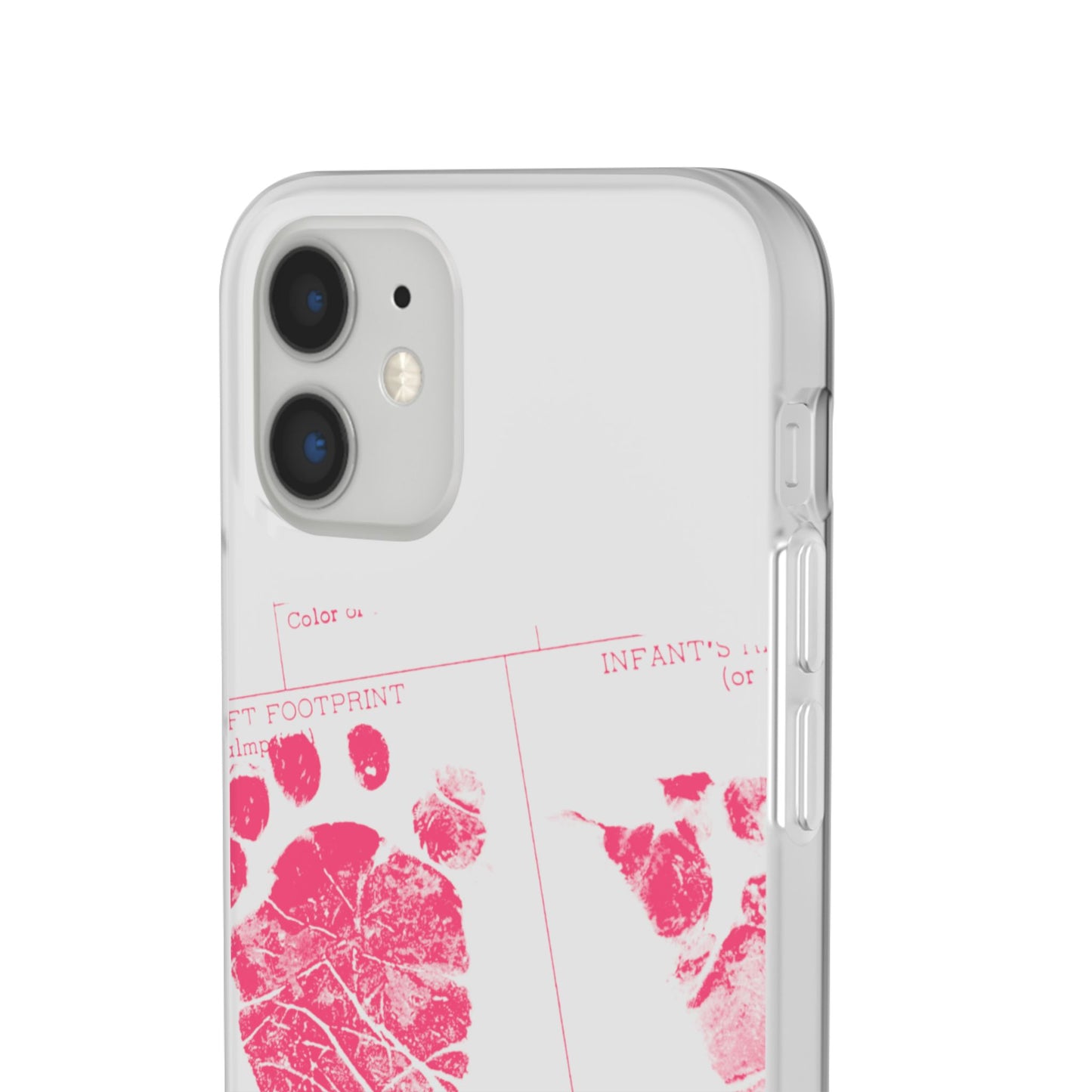Flexi Case – Mom’s Little Pink Footprints