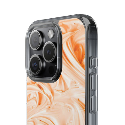 Clear Phone Case – Peach Sorbet