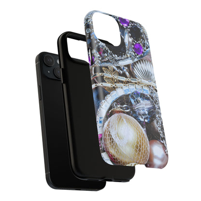Protective Magnetic Phone Case – Chrome Jewel
